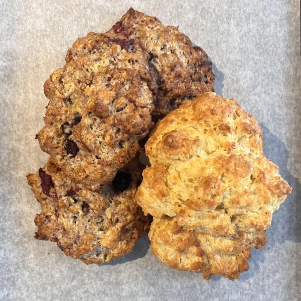 Baked Scones at Planet Coffee